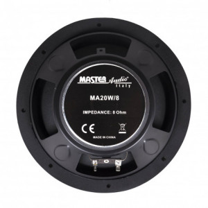 Difuzor audio Master Audio MA20W/8 membrana cauciuc, 8'', 150 Watti, 8 ohmi
