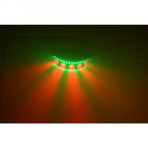 Efect lumini DMX LED DJ X5 cu Stroboscop - Img 3