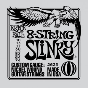 Ernie Ball Custom Slinky 2625 8S