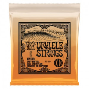 Ernie Ball Ukulele Ball End Clar 2329 - corzi ukulele concert/sopran