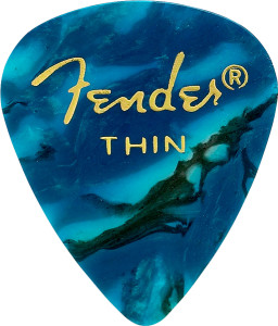Fender OCEAN TURQ THIN - pana chitara 0.46 mm