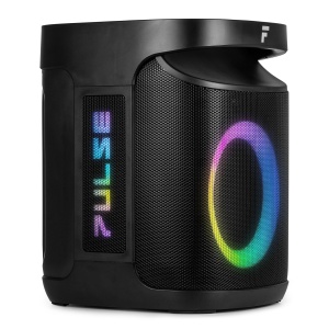 Fenton PULSE65 – Boxă portabilă cu acumulator, IPX4, LED, 2x6.5", 60W RMS, Bluetooth/USB/SD 178.576 - Img 5