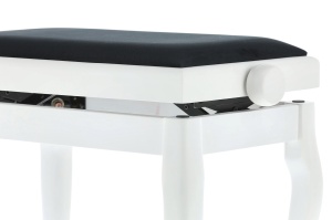 Gewa scaun pian deluxe classic Alb Mat - Img 4