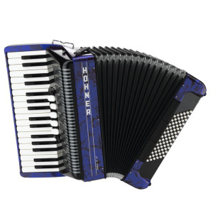 HOHNER AMICA III 72 - ALBASTRU