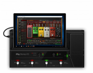 IK Multimedia iRig Stomp I/O - interfata audio USB tip pedala compatibila iOS, Mac, PC - Img 7
