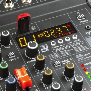 Mixer audio Vonyx VM-KG06 172.594  cu 6 canale Bluetooth/DSP/USB