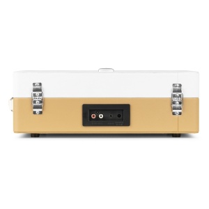 Pick-up Audizio RP119 102.058 record player, Bluetooth, piele PU, bronz maron