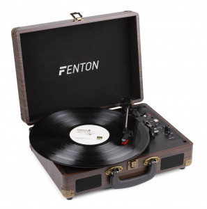 Pick-up Bluetooth finisaj lemn maro Fenton RP115B - Img 6