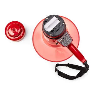 Portavoce Vonyx MEG050 50W 952.011, portavoce cu LED, 50W, 1000m Bluetooth/USB/SD, rosu - Img 9
