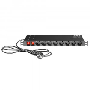 Prelungitor rack 19'' Adam Hall 874716  2x8 prize