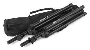 Set de 2 stative de boxe Vonyx LS01K 180.550, 100-175cm, geantă de transport inclusă