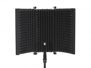 Omnitronic AS-03 Sistem de absorbție pentru microfon, pliabil