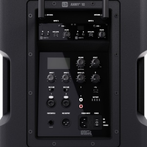 Sistem portabil PA LD Systems ANNY 10 HHD 2 B8 cu baterie, 2 microfoane fara fir