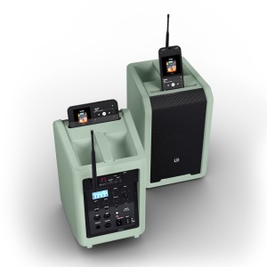 Sistem portabil PA LD Systems ANNY 8 HHD 2 B8 cu baterie, 1 microfon fara fir