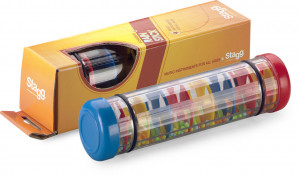 Stagg plastic rain stick cu 8 camere