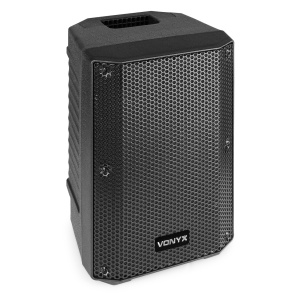 Vonyx VSA08BT 170.368 Boxă activă bi-amplificată 8", 120W RMS, Bluetooth/USB - Img 1