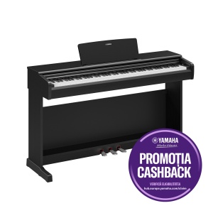 Yamaha Arius YDP-146 Black – Pianină digitală cu 88 clape GHS și sunet CFX Grand Piano
