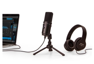 Zoom ZUM-2 Podcast Mic Pack – Pachet microfon USB supercardioid cu căști profesionale și suport de birou