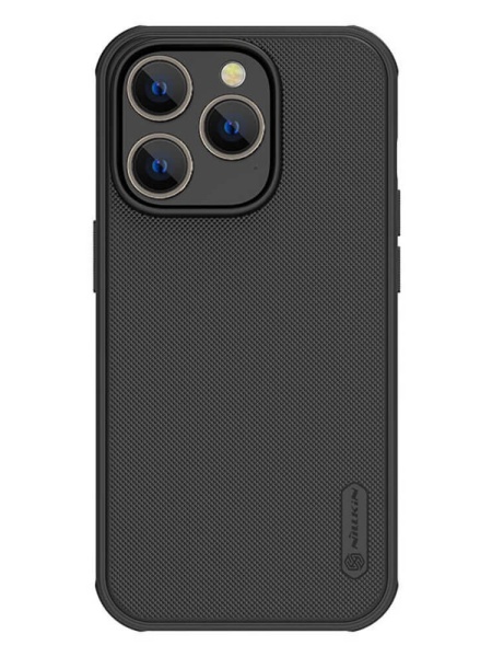 Husa iPhone 16 Nillkin Super Frosted Shield Case Neagra