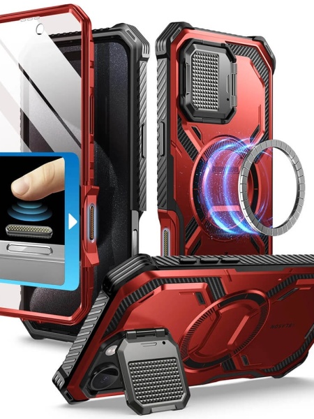 Husa iPhone 16 Pro I-Blason Armorbox Ruddy