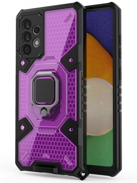 Husa Samsung Galaxy A52/A52s - Honeycomb Armor- Rose Violet