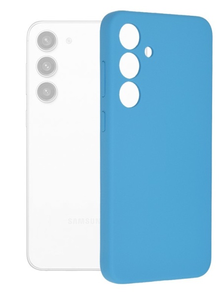 Husa Samsung Galaxy S24 Plus -Soft Edge Silicone albastra