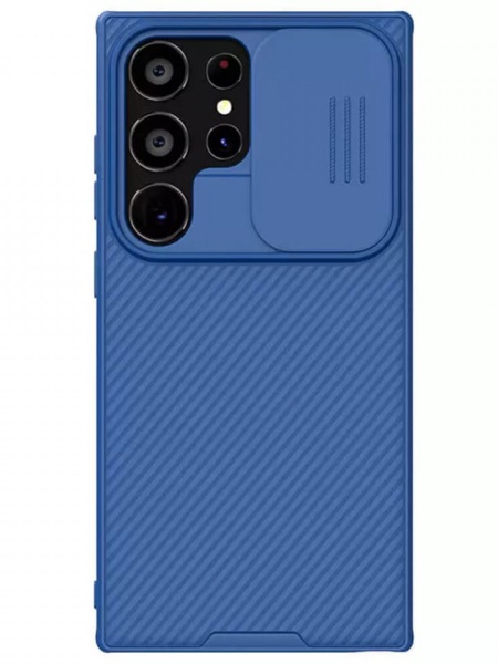Husa Samsung Galaxy S24 Ultra Nillkin CamShield Pro Albastra