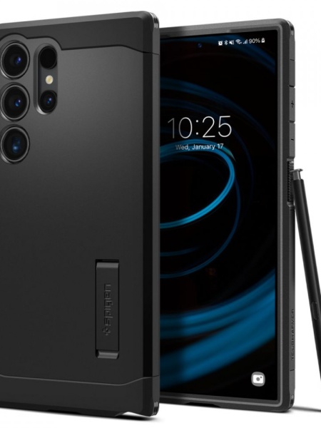 Husa Samsung Galaxy S24 Ultra Spigen Tough Armor neagra