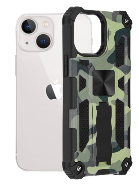Husa Apple iPhone 13 Mini - Blazor Camo Lime