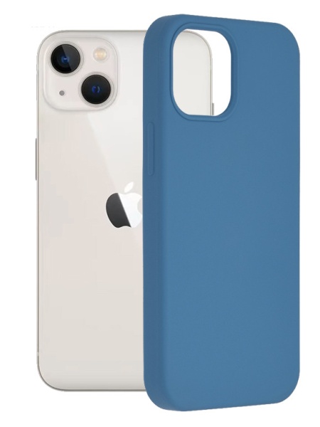 Husa Apple iPhone 13 -Soft Edge Silicone Light Blue