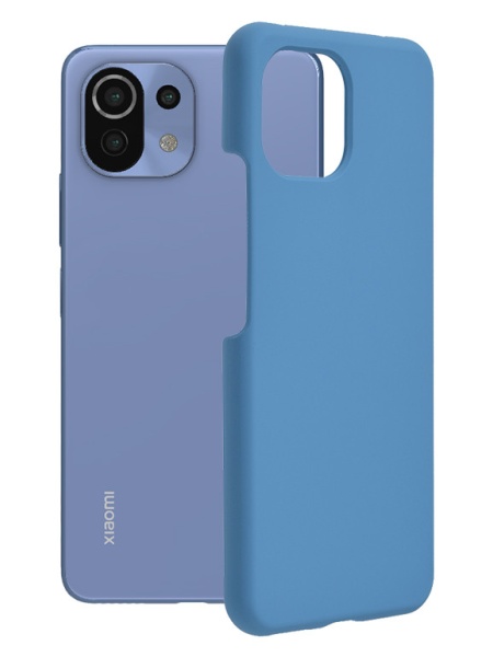 Husa Xiaomi Mi 11 Lite -Soft Edge Silicone Light Blue