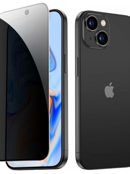 Folie sticla privacy pentru iPhone 15 ESR Screen Shield