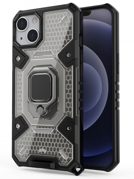 Husa Apple iPhone 13 Mini - Honeycomb Armor- Black