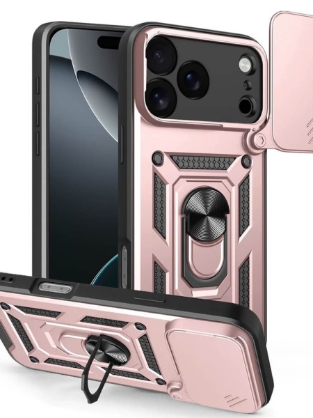 Husa iPhone 17 Pro Max CamShield Case Rose Gold