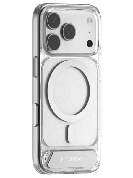 Husa iPhone 17 Pro Max Torras Pstand neagra