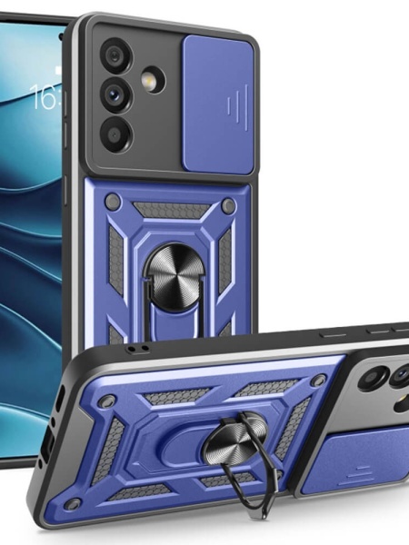 Husa Samsung Galaxy A26 CamShield Case Albastra Techsuit