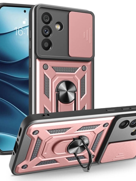 Husa Samsung Galaxy A26 CamShield Case Rose Gold Techsuit