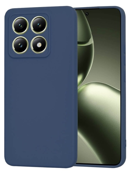 Husa Xiaomi 14T SoftFlex albastru inchis