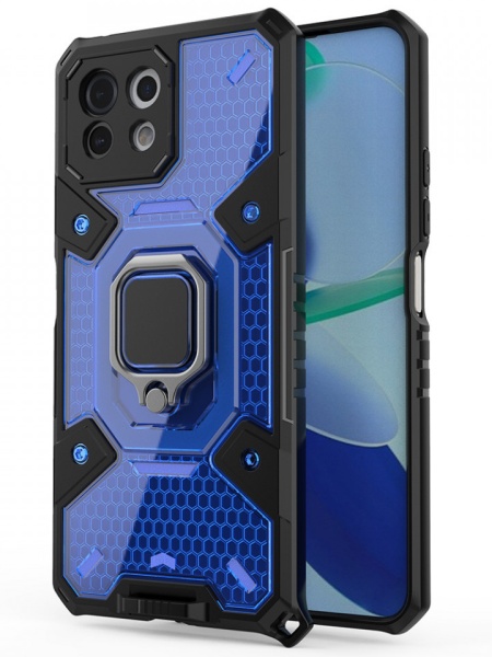 Husa Xiaomi Mi 11 Lite - Honeycomb Armor- Blue