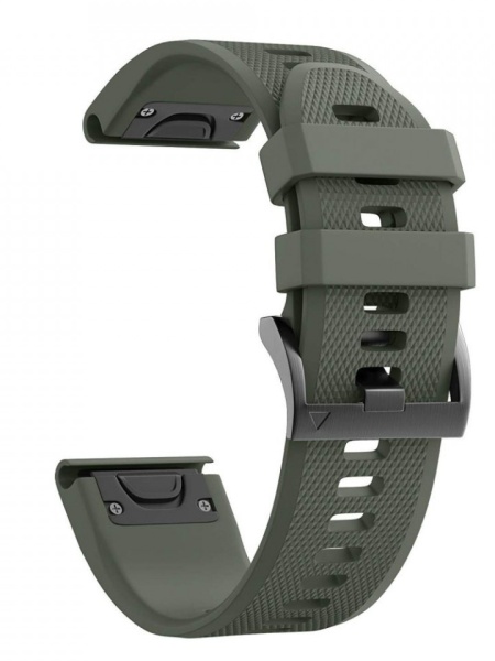 Curea Garmin Fenix 6 PRO -Tech Protect Smooth-Army Green