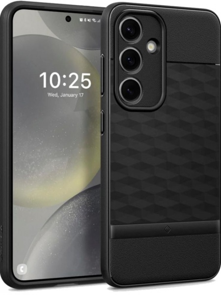 Husa Samsung Galaxy S24 Caseology Parallax Neagra by Spigen