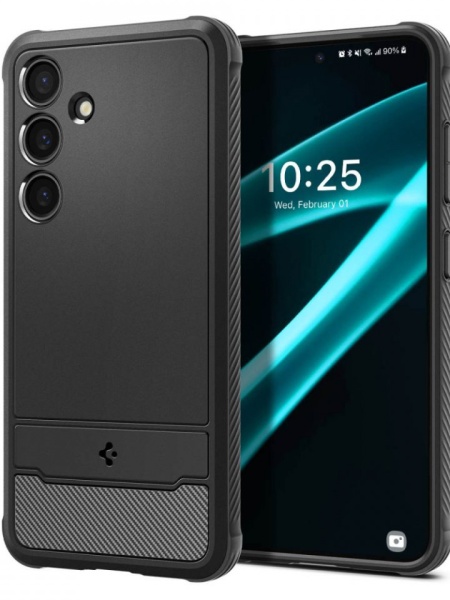 Husa Samsung Galaxy S24 Plus - Spigen Rugged Armor -Neagra