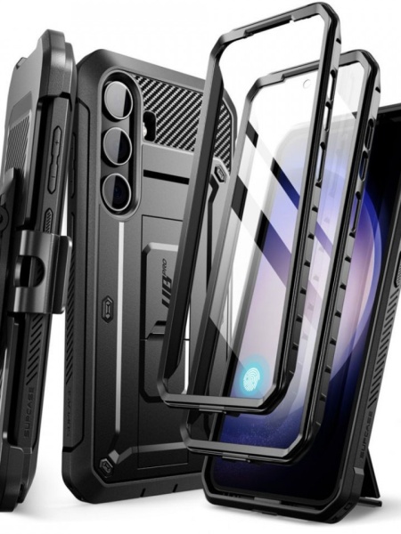 Husa Samsung Galaxy S24 Supcase Unicorn Beetle Pro Neagra - set
