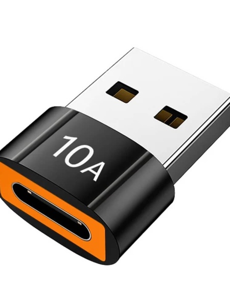Adaptor OTG Tip C la USB 3.0, 10A Techsuit A7, negru