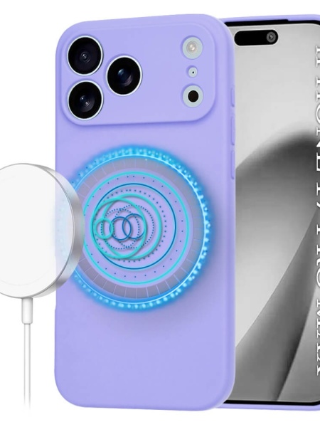 Husa iPhone 17 Pro Max SoftFlex Magsafe lila
