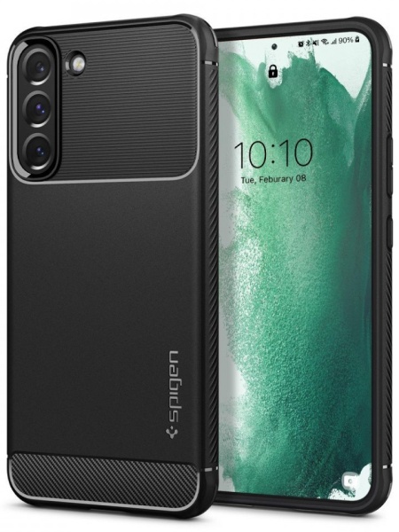 Husa Samsung Galaxy S22 Plus - Spigen Rugged Armor -Neagra