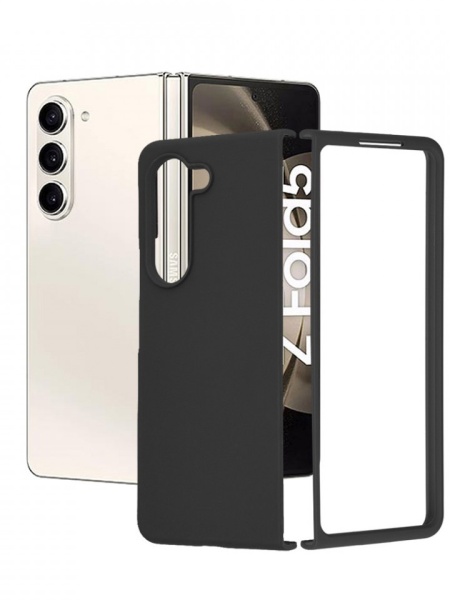 Husa Samsung Galaxy Z Fold5 5G -Soft Edge Silicone Neagra