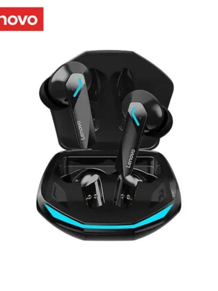 Casti wireless Lenovo Bluetooth 5.3, for Gaming Dual Mode, Low Latency, HD Calls, Ergonomic Design