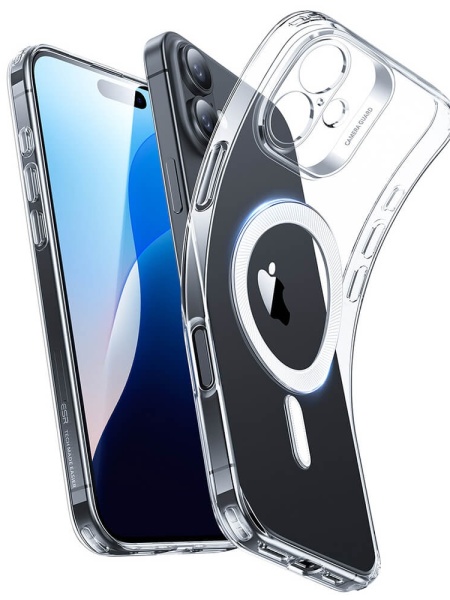 Husa iPhone 16 Plus ESR Zero HaloLock transparenta