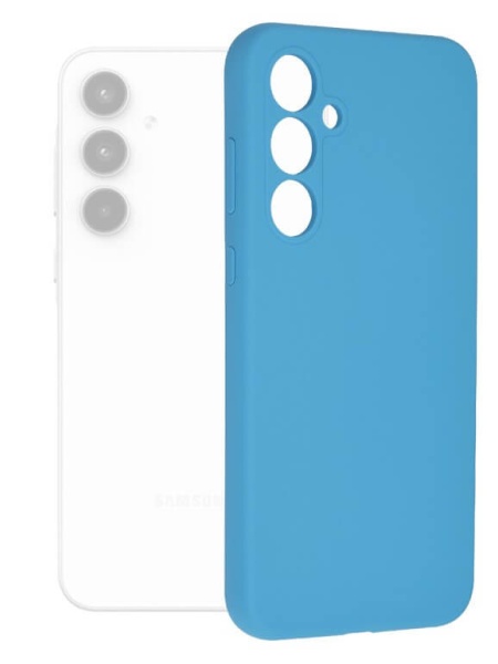 Husa Samsung Galaxy A35 5G Soft Edge Silicone albastra
